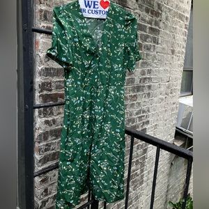 Green Uniqlo dress in good condition
